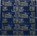 Mezzi fori PWB ad alta densità, rifinitura della superficie dell'oro di immersione del prototipo del circuito stampato