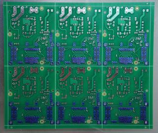 Maschera blu della lega per saldatura di verde del PWB di controllo di impedenza della colla dell'OEM Peelable per attrezzatura 5G