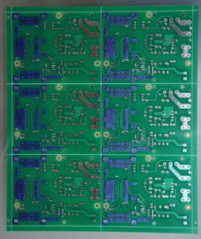 Maschera blu della lega per saldatura di verde del PWB di controllo di impedenza della colla dell'OEM Peelable per attrezzatura 5G