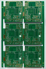 6layer PWB di controllo di impedenza di KB Fr4 6 strati oro di Immerion di 100 ohm per la carta di rete wireless