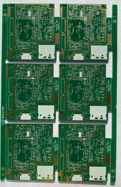 6layer PWB di controllo di impedenza di KB Fr4 6 strati oro di Immerion di 100 ohm per la carta di rete wireless