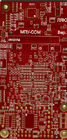 Bordo rosso del PWB di strato 1.60mm 1oz 4mil Bluetooth della maschera 4 della lega per saldatura
